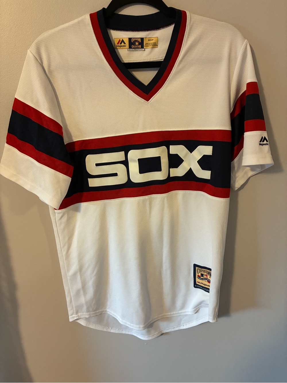 Chicago White SOX jersey red navy white - size small